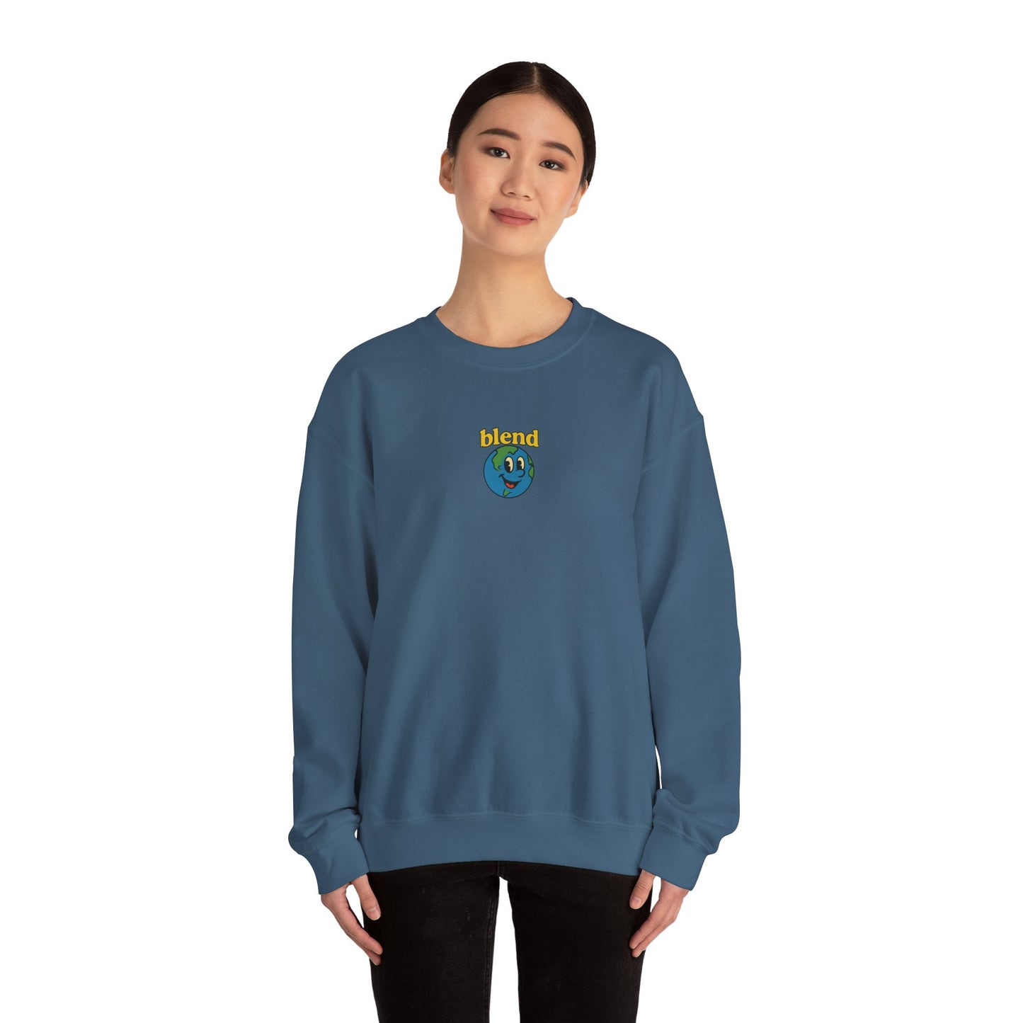 Blend VIBE | Nobody Left On Read | Heavy Crewneck Sweatshirt — Chill Mode: Activated