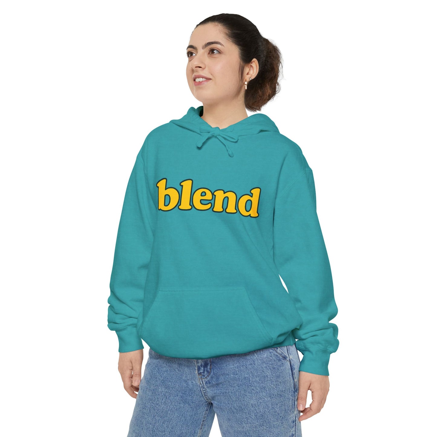 Blend VIBE | Nobody Left On Read | Garment-Dyed Hoodie - Cozy Fit, Mood on Point