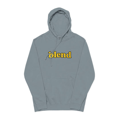 Blend VIBE | Embroidered Pigment-Dyed Hoodie