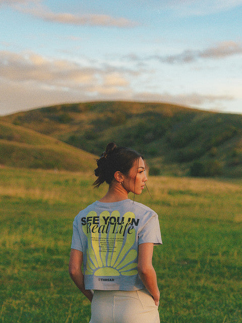 The “See You In Real Life” Women’s Crop Tee