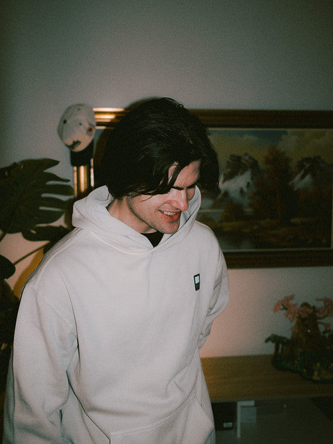 The “Log Off & Link Up” Faded Hoodie