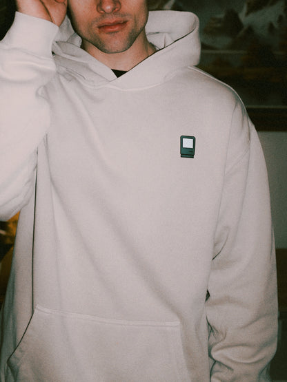 The “Log Off & Link Up” Faded Hoodie