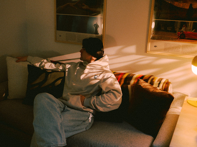 The “Log Off & Link Up” Faded Hoodie