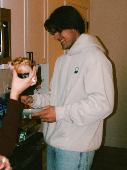 The “Log Off & Link Up” Faded Hoodie