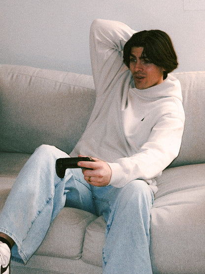 The “Log Off & Link Up” Faded Hoodie