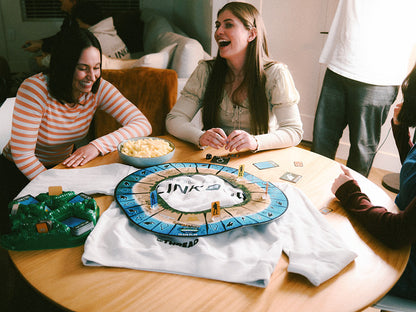 The “Log Off & Link Up” Faded Hoodie